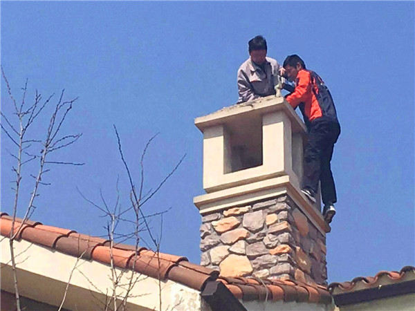 江蘇南京世外邊城真火壁爐安裝案例.jpg