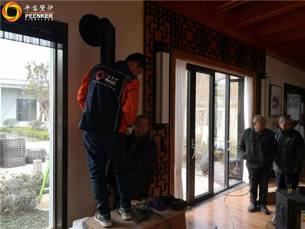 南京浦口佛手湖公園丹麥真火壁爐morso 2140安裝.jpg