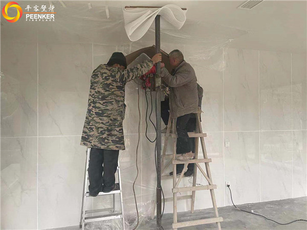 平客壁爐四川德陽(yáng)廣漢茶室丹麥進(jìn)口壁爐Aduro A15安裝.jpg