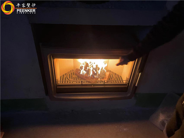 天津朗潤園別墅英國fireline PV85i 壁爐安裝.jpg