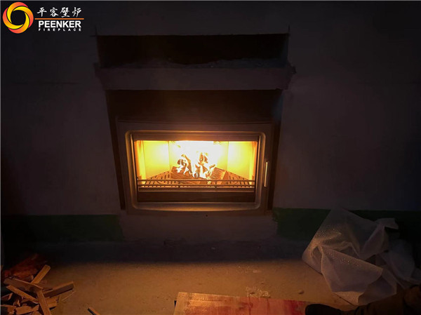 天津朗潤園別墅英國fireline PV85i 壁爐安裝.jpg