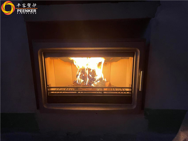 天津朗潤園別墅英國fireline PV85i 壁爐安裝.jpg