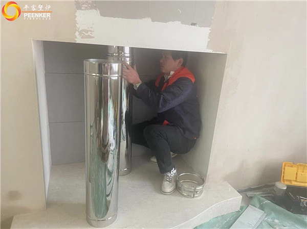 南京臥龍湖別墅國產壁爐蘇爾安裝.jpg
