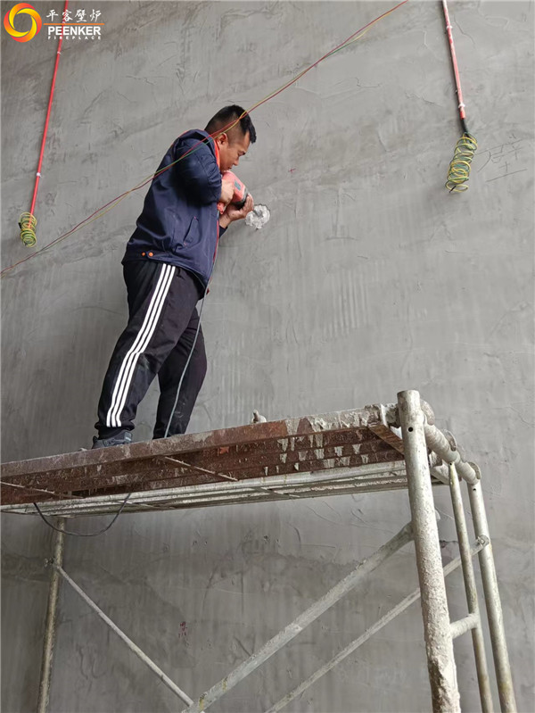 南通如皋自建別墅丹麥Morso5660壁爐安裝.jpg