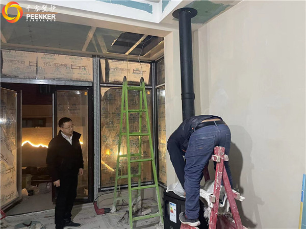 南京六合酈湖美墅丹麥鑄鐵火爐morso2140安裝.jpg