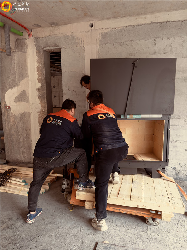 諸暨綠城玫瑰園別墅法國TOTEM F1100壁爐安裝.jpg