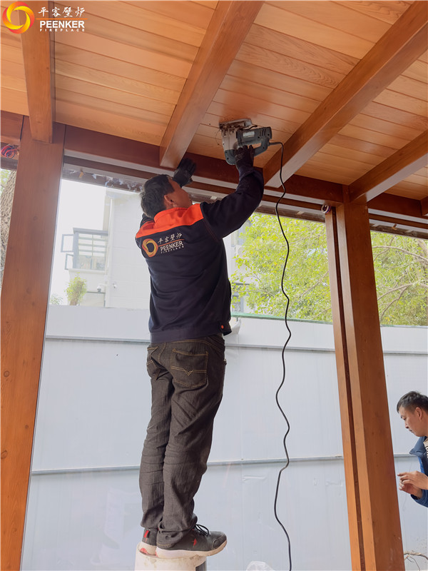 蘇州太湖櫻花園丹麥嵌入式壁爐sigma安裝.jpg